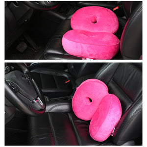 V-shaped Dual Memory Foam Cushion Hip aLift Up Seat Cushion Beauty Butt Pad Mat Fitness Euipment