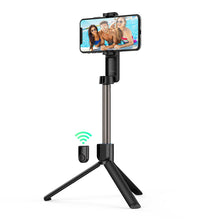 Load image into Gallery viewer, BlitzWolf® BW-BS2 bluetooth Selfie Stick Remote Control Tripod with Rotatable Phone Clamp