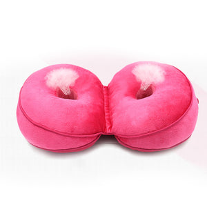 V-shaped Dual Memory Foam Cushion Hip aLift Up Seat Cushion Beauty Butt Pad Mat Fitness Euipment