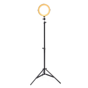 16CM 20CM 26CM 36CM 48CM Dimmable Video Ring Light with Tripod Head Cold Shoe Mount Phone Clip for Youtube TikTok Live Streaming