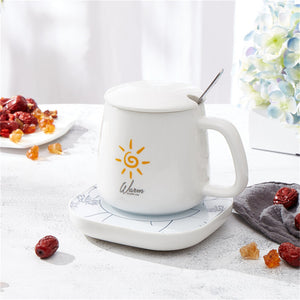 Smart Gravity Sensor Electric Cup Warming Pad