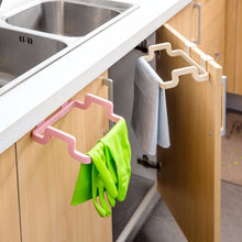 Load image into Gallery viewer, Kitchen Cabinet Hanging Rubbish Bag Holder Garbage Storage Rack Cupboard Hanger