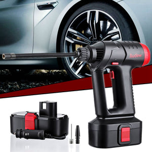 12V 160PSI Cordless Air Compressor Portable Tire Inflator LCD Rechargeable  Hand Held Digital Pump